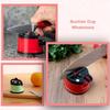Portable Red Suction Cup Sharpener Tool Suitable Home Kitchen Friut Cut-knife Tool Outdoor Household Sharpener Accessories