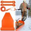 , Torse, Positioning Strap, Orange, One Size, Unisex-Adult