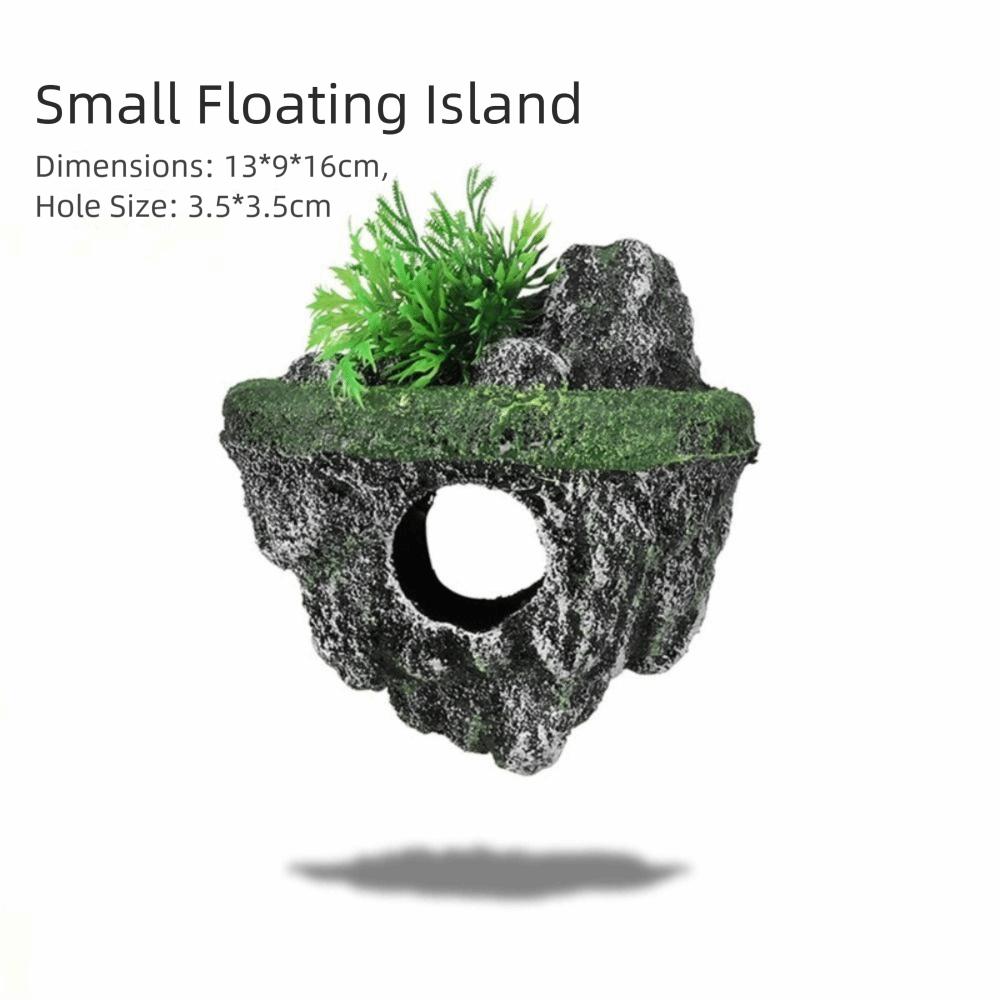 

Artificial Stone Floating Stone Ornament Resin Fish Tank Decor Aquarium Landscaping S