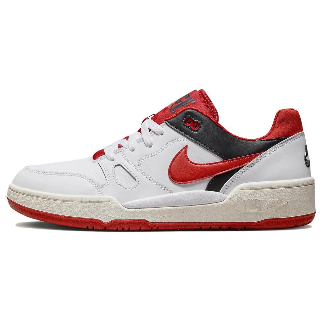 New Nike Full Force Low White Red Black FB1362-102