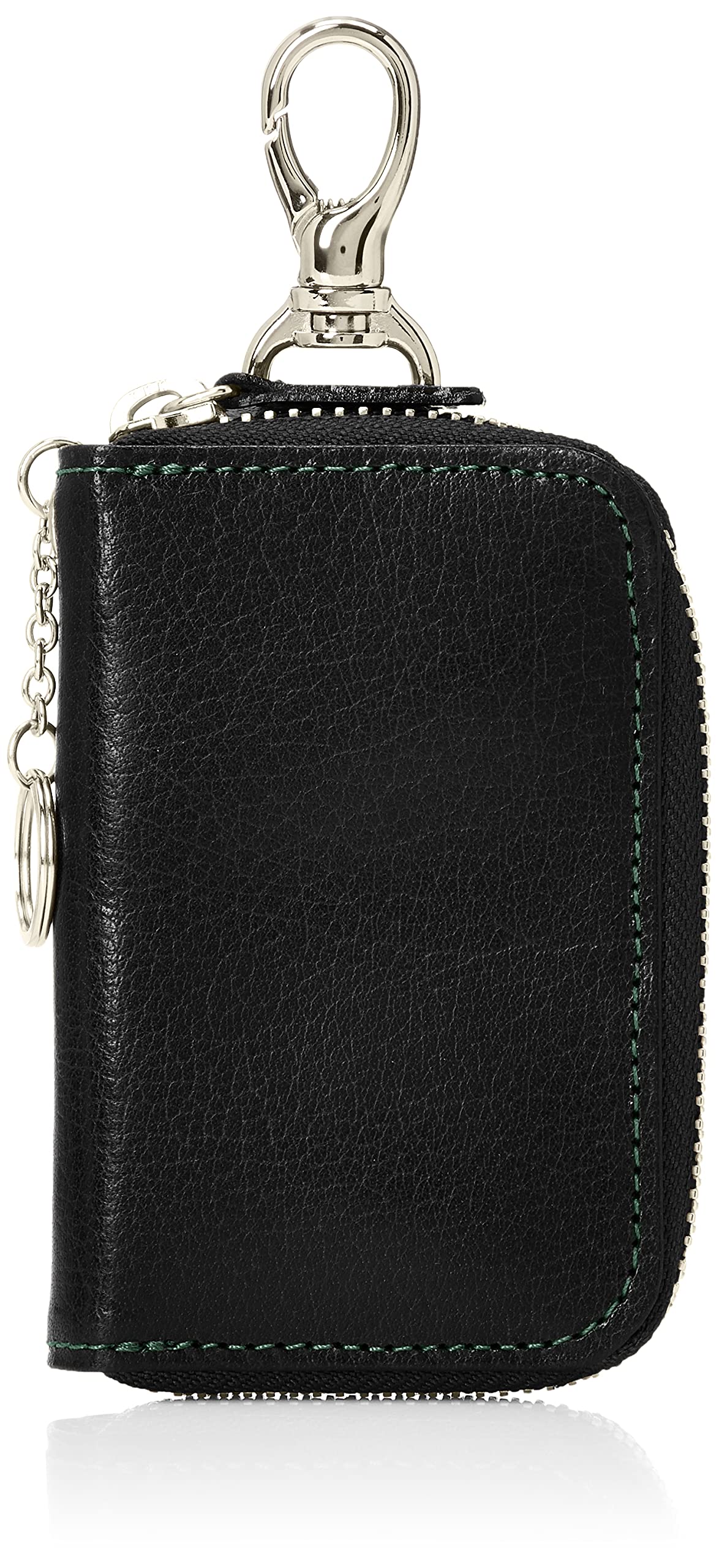 

Key Case Buffalo Leather NH0813 Stitch 15301 [Kitamura] Men s Black/Green [Black]