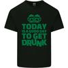 Good Day To Get Drunk St Patricks Day Mens Cotton T-Shirt Tee Top