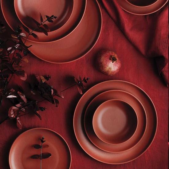 

Kütahya Porcelain Crouton Матовая плитка из 24 предметов столовой посуды