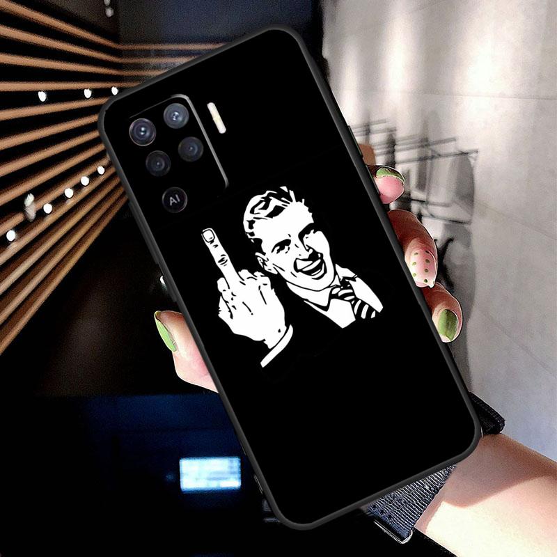

Middle Finger Case For OPPO A96 A76 A16 A94 A74 A54 A53 A57 S A15 A52 A72 A93 A5 A9 A31 A17 A77 A78 Coque OPPO A74 5G