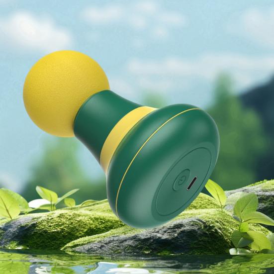 Handheld Body Massager Percussion Deep Tissues Muscle Massager with 6 Speeds USB Rechargeable Portable Electric Muscle Massager