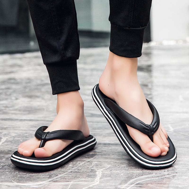 Módní Nové Stylové Platformové Žabky Pro Muže Ženy Měkké Pohodlné Pantofle Černé Protiskluzové Pantofle s Silnou Podrážkou Pánské Žabky