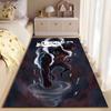 Dynamic Anime Warrior Carpet Suitable As a Non-slip Mat for the Living Room or Bedroom Sofa