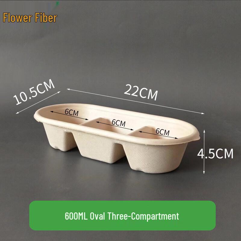 ZISIZ Disposable Paper Lunch Box