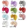 Soft Headwear Hair Accessories Infant Hospital Hat Head Wrap Baby Turban Hat Bowknot Beanies