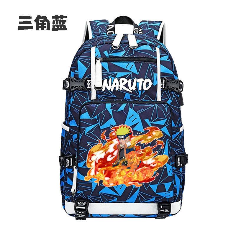 Naruto Anime Backpack Lightweight Ergonomic Lumbar Support Large Capacity for Students