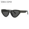 Vintage Cat Eye Sunglasses Women Men 2024 Brand Designer Fashion Goggle Sun Glasses Female Trends Shades Outside Eyewear UV400