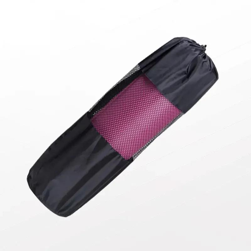 Yoga Mat Mesh Bag with Thickened Oxford Fabric Bundle Pocket Yoga Mat Mesh Bag Convenient Mesh Yoga Mat Storage Bag