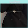 Fashionable Heart Shaped Waist Belt For Women In Silver And Gold Ideal For Sweaters And Dresses