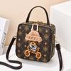 2025 New Fashion Design Leather Women's Bag Lady Commuter Small Square Bag Hard Box Crossbody Handbag Fashion Evening Bags women