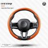 Universal Four Seasons Carbon Fiber Steering Wheel Cover - Non-Slip, Ultra-Thin, Comfortable Grip