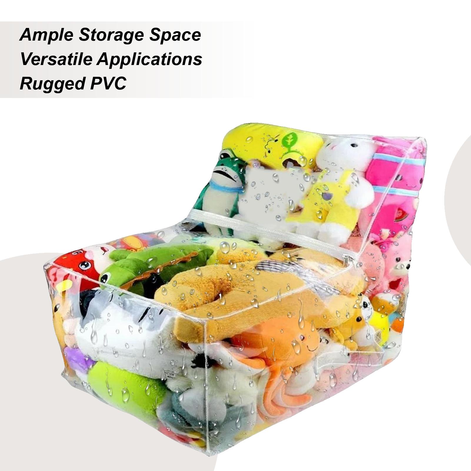 

Stuffed Animal Bean Bag Storage With Clear Design Large Stuffed Animal Bean Bag Chair Cover Plush Toys Organizer Seat With China Mainland