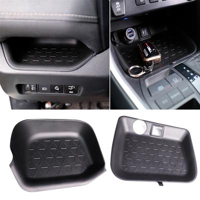 LHD Car Silicone Central Console Organizer Pad Main Co-pilot Storage Box Protect Mat Tray for Toyota RAV4 2020-2026 Accessories