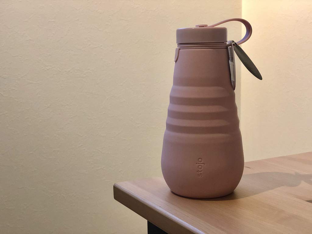 

Stojo Water Bottle 20oz/592ml (Carnation)