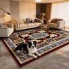 Dirt-Resistant, Washable, Non-Slip Large Area Carpet for Living Room or Bedroom