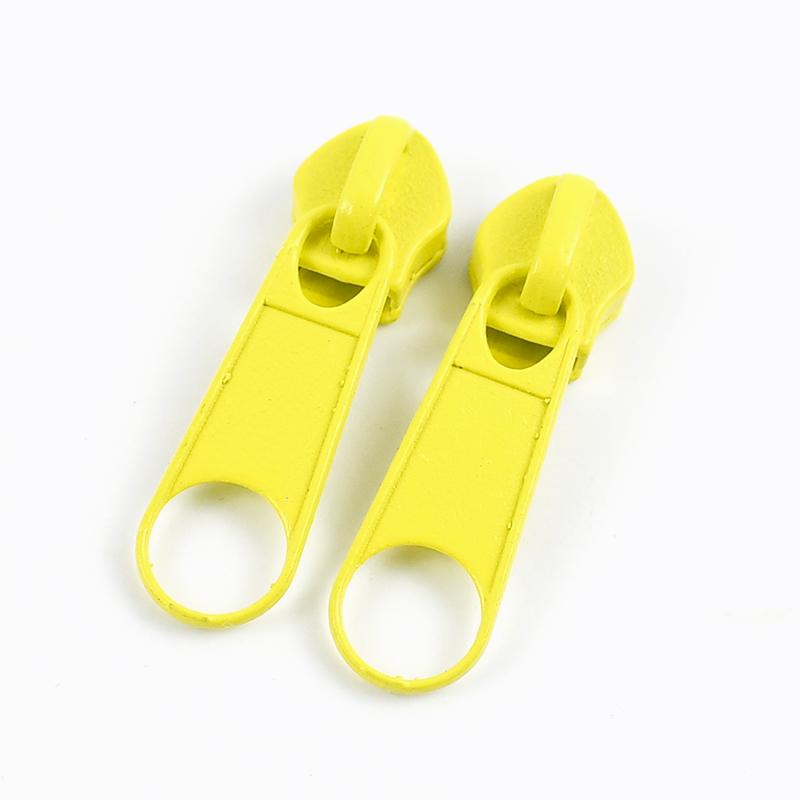 10/20/50Pcs 3#5# Meetee Rainbow Nylon Zipper Slider Backpack Jacket Zips Heads Decorative Zip Puller Repair Kit Sewing Accessory