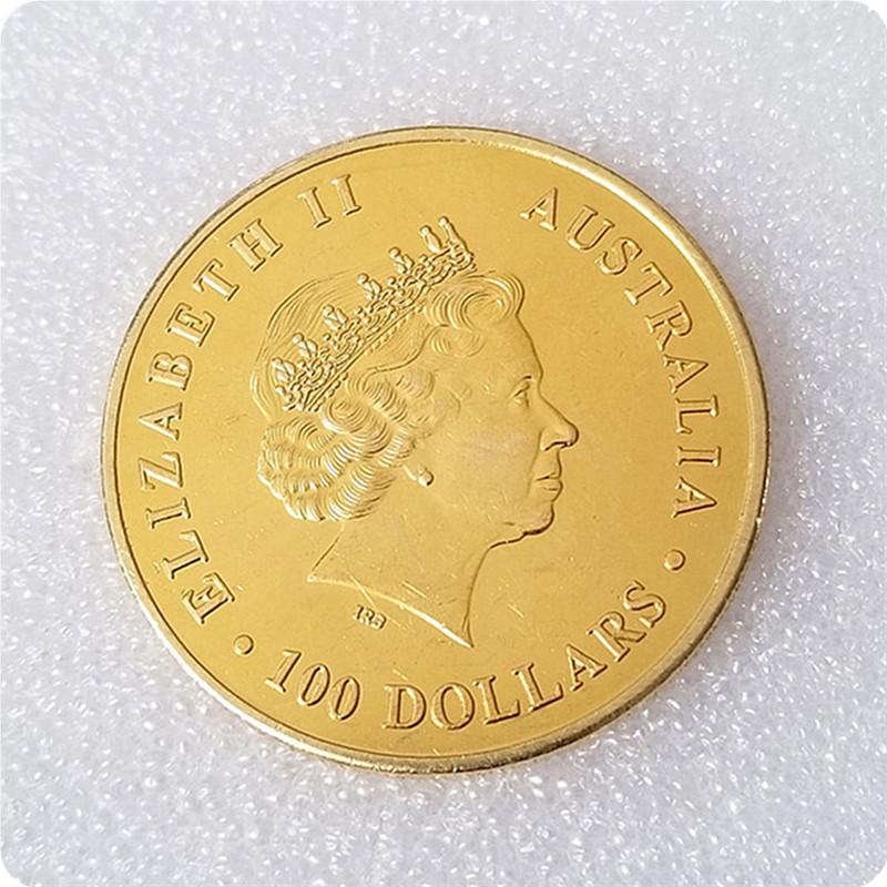 Australian Kangaroo Queen Coin, Made of Brass Material, Commemorative Coin, Silver Dollar, Handicraft