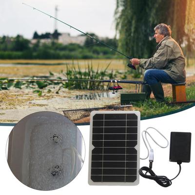 5W 5V Solar Panel High Power Output High Conversion Efficiency Portable Design Oxygenator Single Crystal Silicon Solar Panel Set