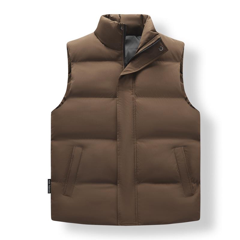 Autumn and winter mainly promote the vest men's handsome trend vest thermal vest youth sleeveless sports jacket vest