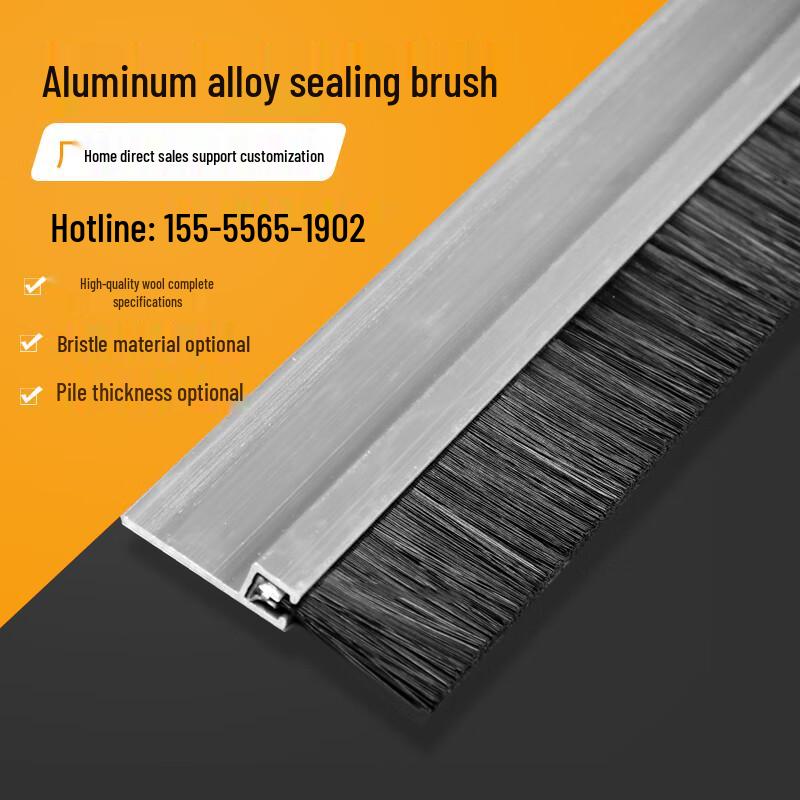 Aluminum Alloy Industrial Strip Brush Universal