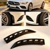 Fit For Mercedes-Benz Accessories C118 CLA180 CLA200 2020+ Front Bumper Canard Side Air Vent Splitter Fins Decorative Cover