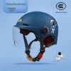 Certified Children's Cute Motorcycle and Electric Scooter Helmet - All-Season, Half Helmet for Summer Use