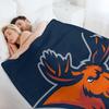 Utica College Throw Blanket Thin Sofa Plaid on the sofa warm winter Blankets