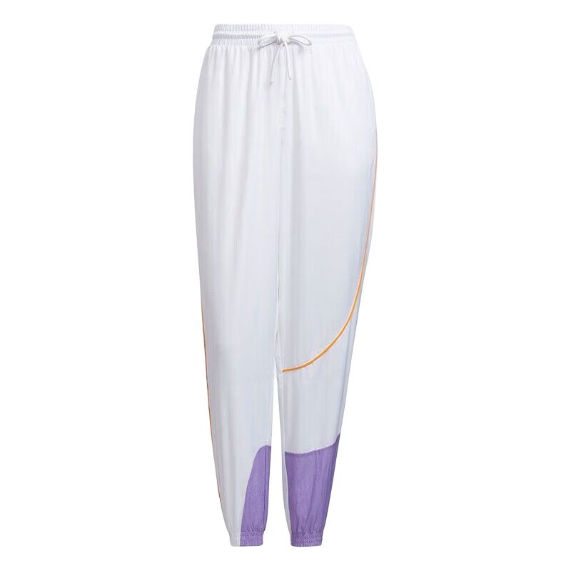 Adidas Neo Colorblock Joggers With Drawstring Women Bottoms White HM9912