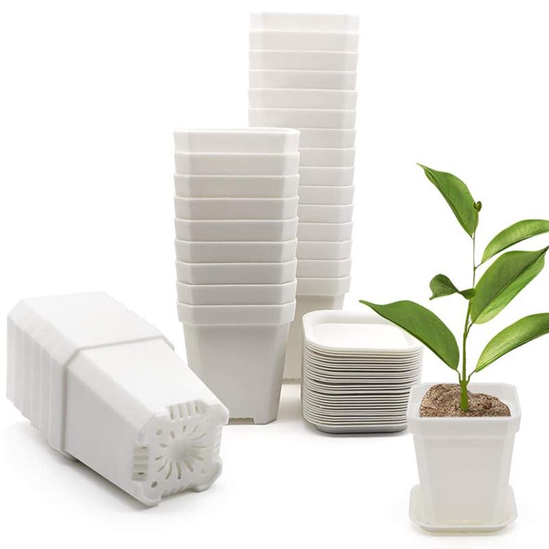 Купити 30 Pack 3 Inch Plant Nursery Pot, Square Flower Planting Pot