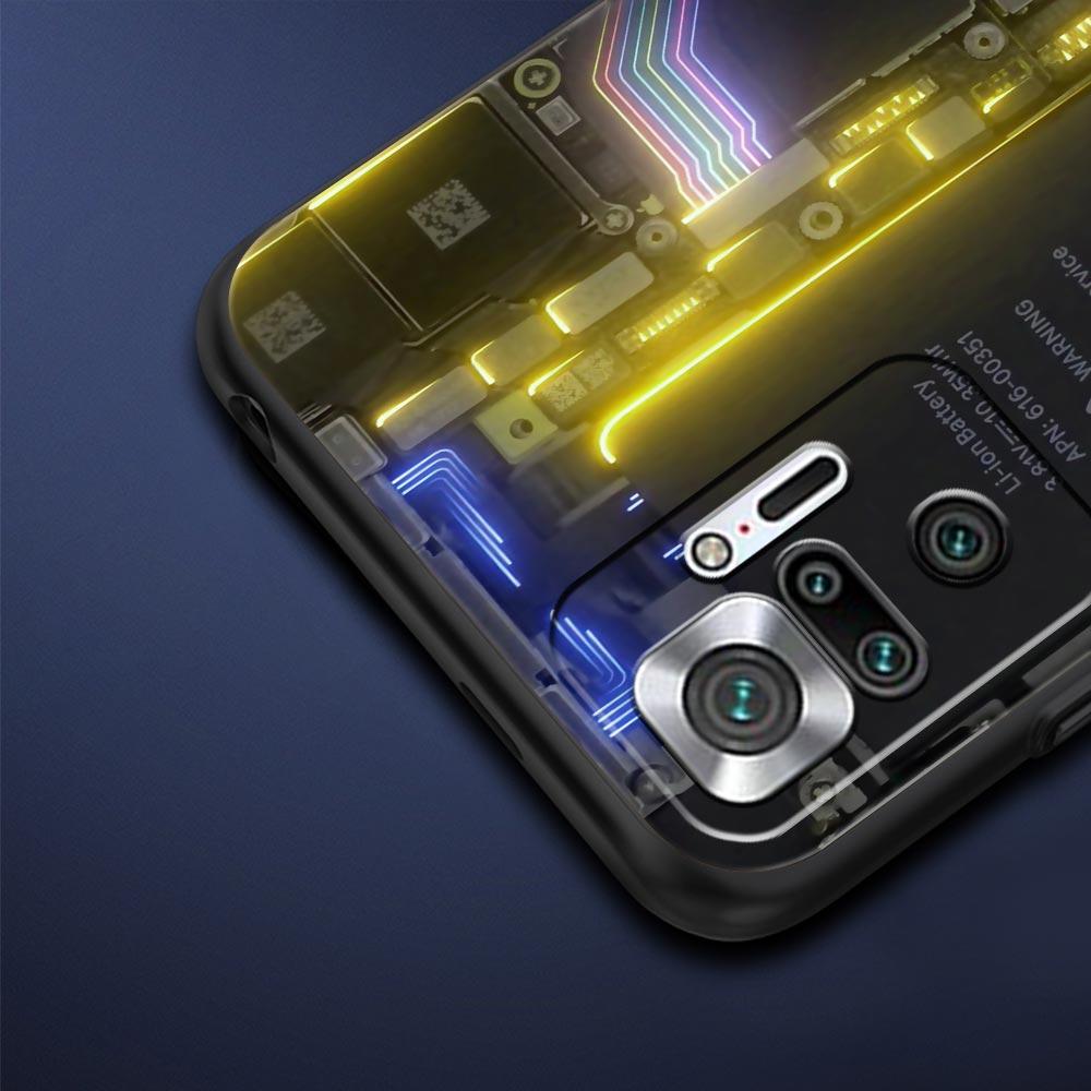 Main Circuit Board Pattern Phone Case Cover for Redmi 14C 10C Note 15 14 13 12 10 11 K40 Pro Plus 5G Soft TPU Shockproof Fundas