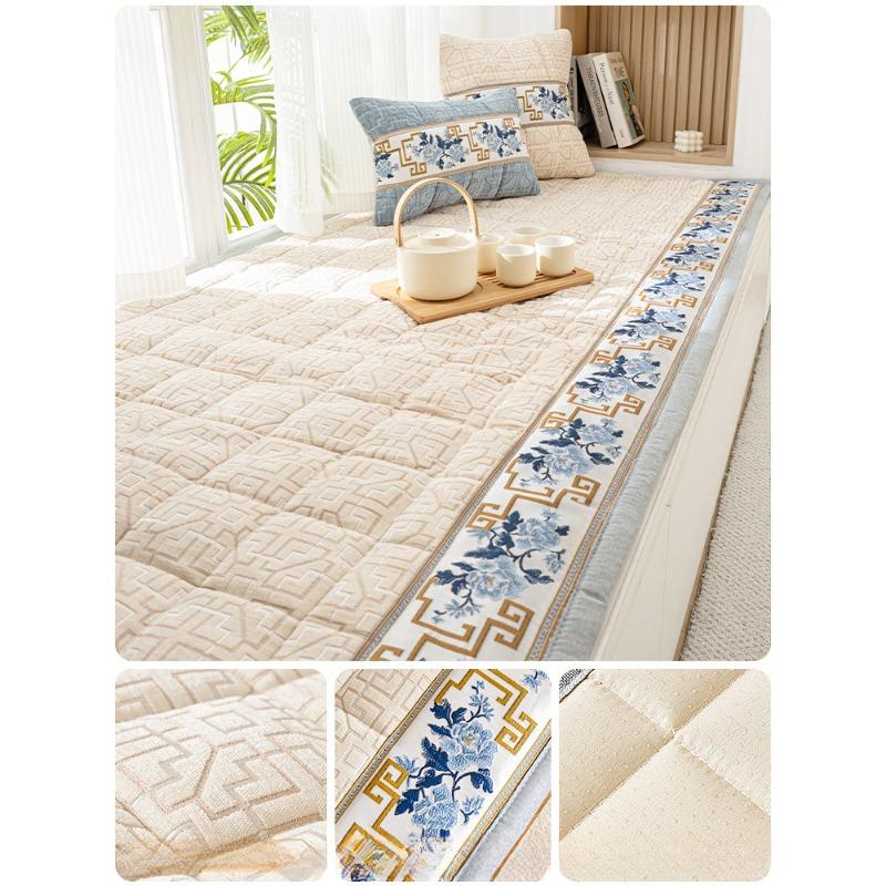 

Elegant Space Chenille Window Cushion Ledge Cushion High-Grade Balcony Non-Slip Mat Soft Comfortable 50*50cm