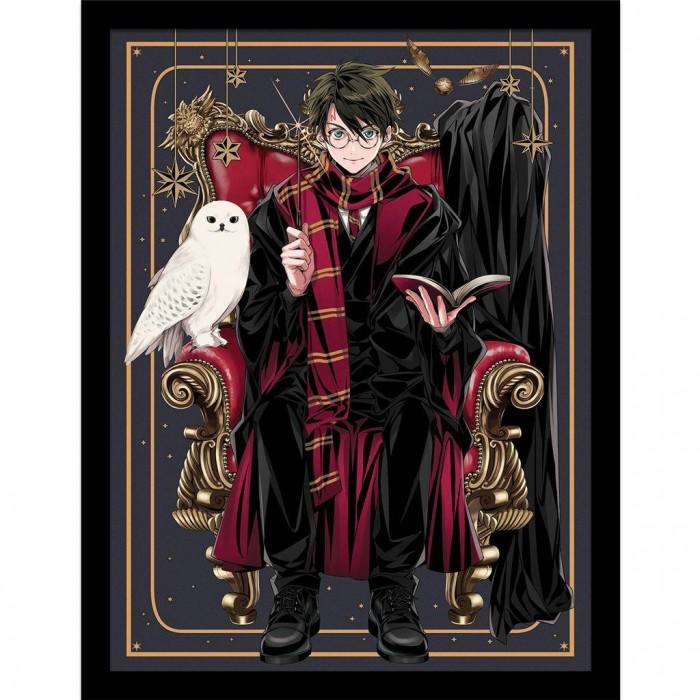 Harry Potter: Wizard Dynasty Harry Chair Framed Poster