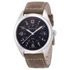 Hamilton Khaki Field Series Zegarek Kwarcowy Wodoodporny do 50m Koperta ze Stali Nierdzewnej Czarna Tarcza Zegarki Męskie H68551833