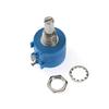 1 set Multiturn Potentiometer 3590S 10K 200 500 1K 2K 5K 20K 50K 100K ohm med MF-A03 och rattpotentiometer Justerbart motstånd
