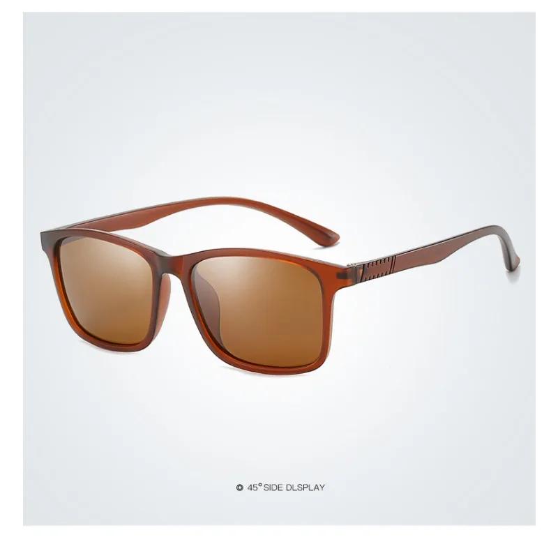 Fashionable TR Sunglasses UV Resistant Driving Fishing Glasses Versatile Outdoor Travel Sunglasses