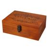 Wooden Storage Box Vintage Storage Case Miscellaneous Organizer Jewelry Box  Travel