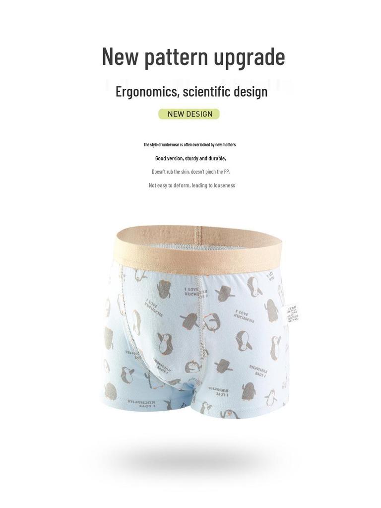 Kids' Cotton Boys' Boxer Briefs - Sizes for Small Kids To Teenagers