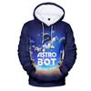 Moda dla fanów Astro Bot Anime Bluza z nadrukiem Outdoor Sport Cosplay Bluzy z kapturem Cosplay Costume