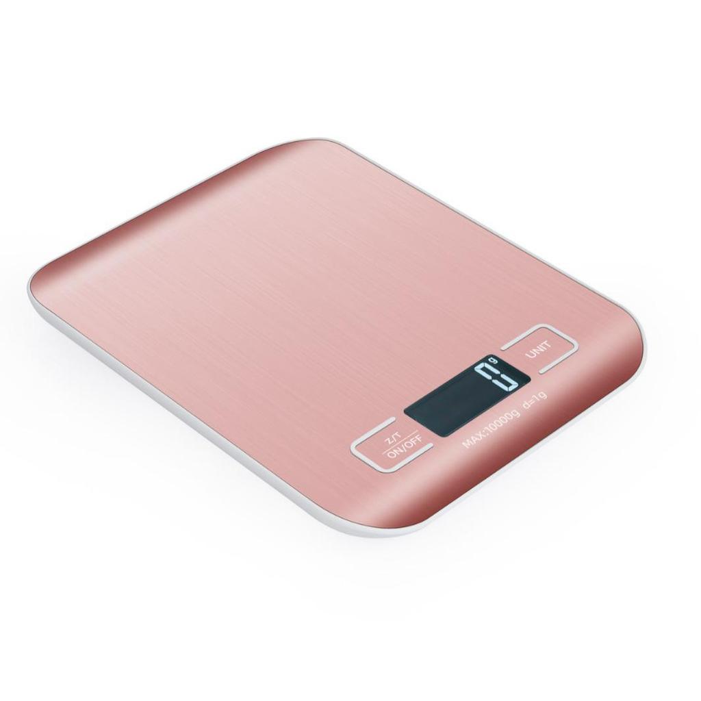 Stainless Steel Electronic Kitchen Scale, 10kg Capacity - Ideal for Baking and Cooking