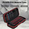 Carrying Case with Game Card Slots Large Capacity Zipper Closure Shockproof Impact Resistant Console Storage Bag for Switch 2
