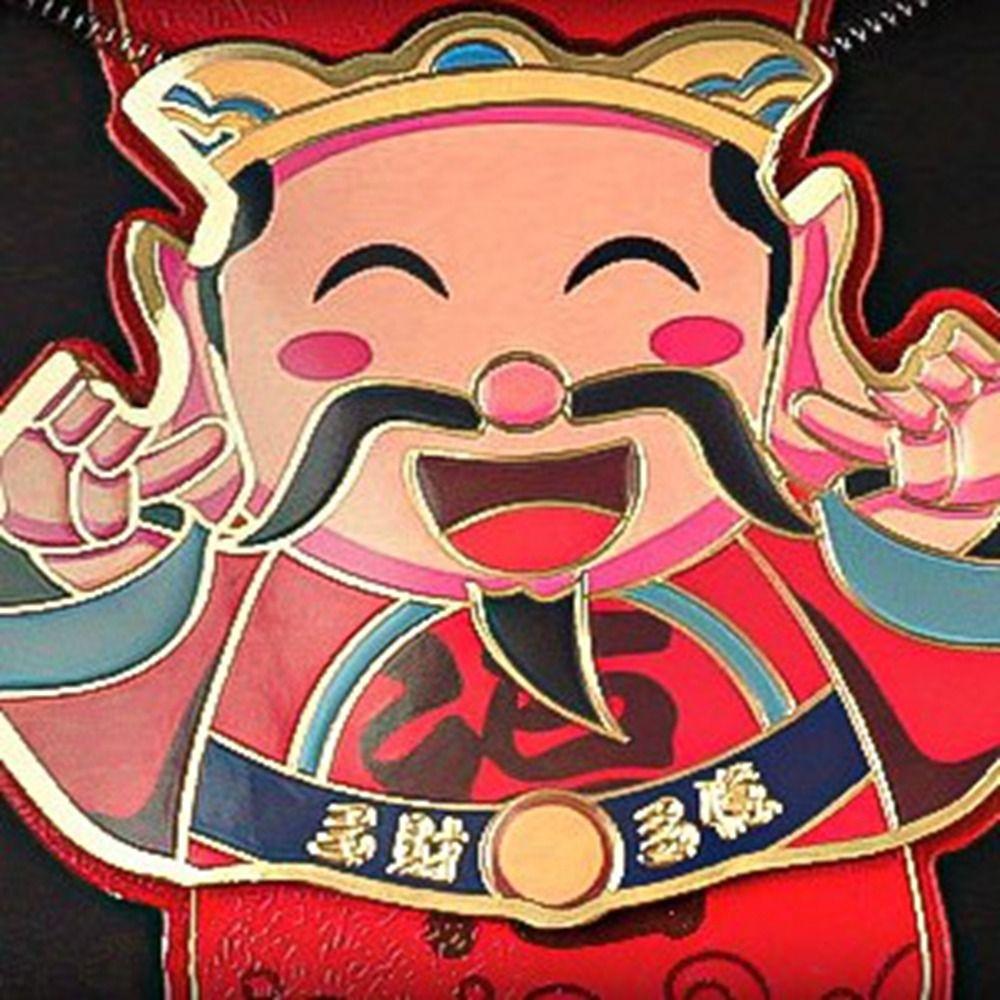 God of Wealth Spring Ears Envelope Pendant Spring Ears New Year Fridge Stickers New Year's Eve