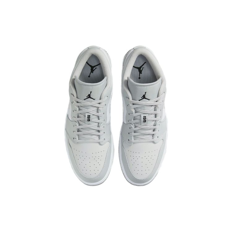 Air Jordan 1 Low White Camo Men Sneakers Photon-Dust Grey-Fog DC9036-100