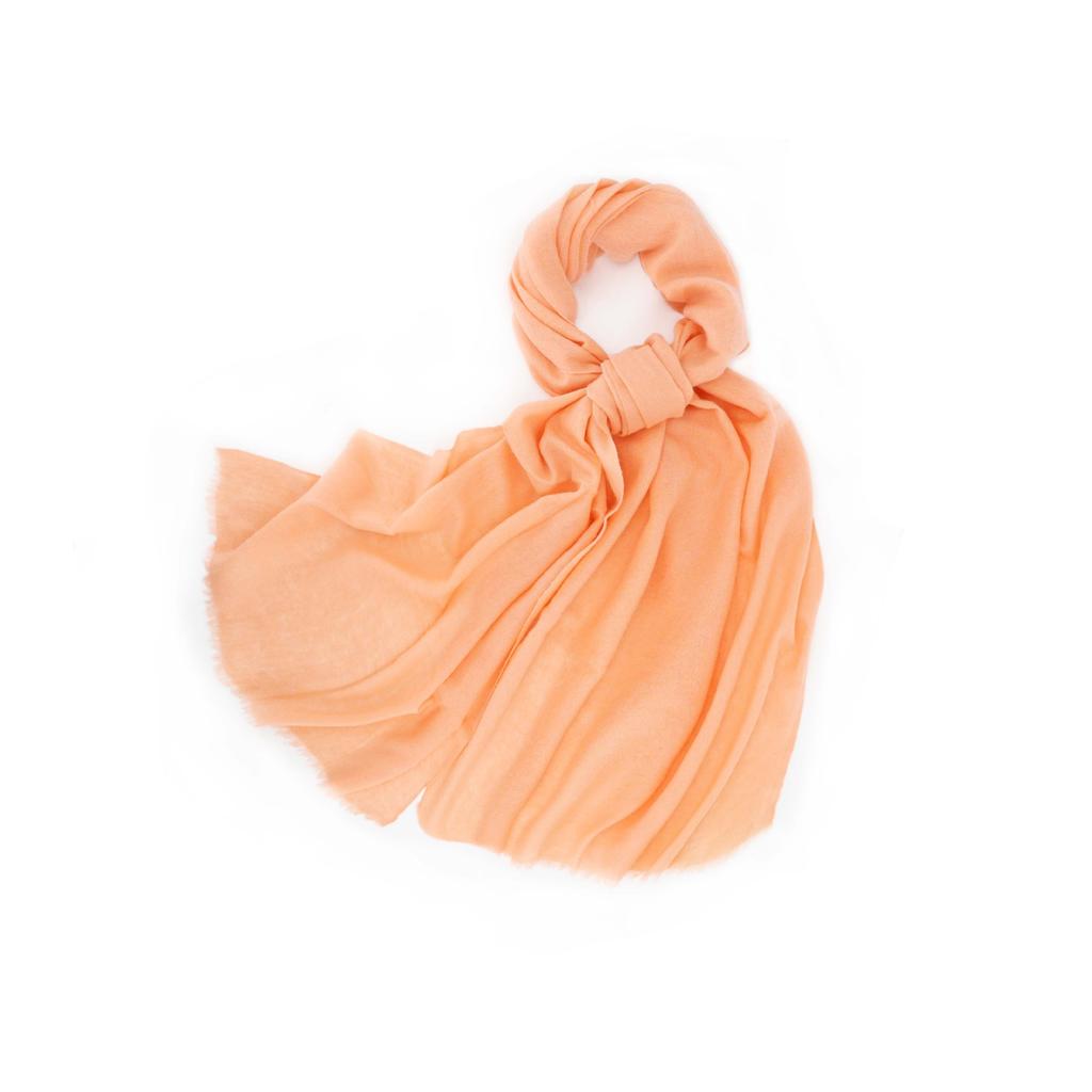 100% wool scarf Spring and Autumn girls high-end new solid color silk scarf literary and retro shawl women's scarf