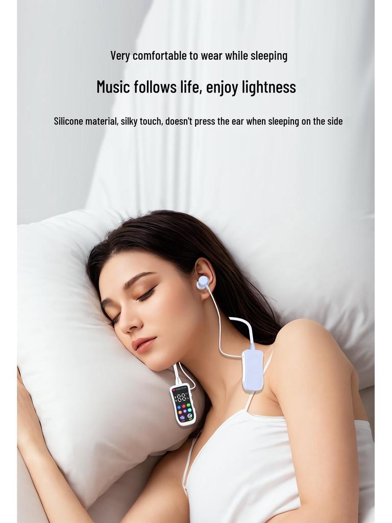 Bluetooth Sports Earphones with Digital Display, Neckband, Long Battery Life, Noise Reduction, Card Slot, and Superior Sound