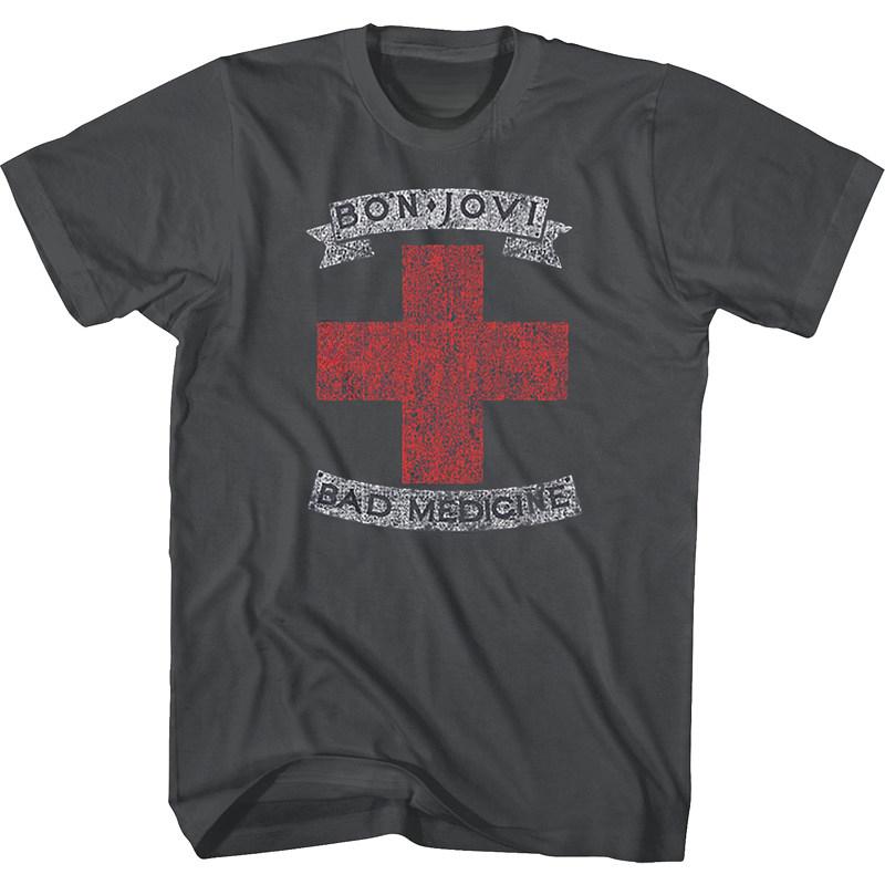 Metal Bon Jovi Rock Band Casual TShirt Mens and Womens Luxury Band Brand
