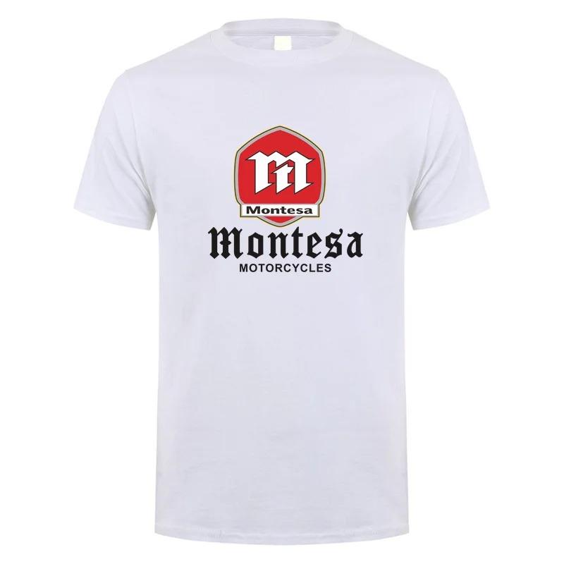 

Новая футболка Montesa Motorcycle, летняя мужская, смешная, хлопковая, с коротким рукавом, футболки Montesa, подарок парню, унисекс, топы, футболка XXXXXL